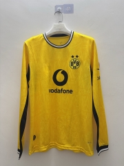 (S-4XL ) 26-27 Borussia Dortmund Home Yellow LS Thailand Soccer Jersey AAA-9268