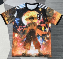 (S-4XL) 26-27 Special Version Japan Orange Thailand Soccer Jersey AAA-4927