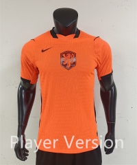 Player Version 26-27 Netherlands Home Orange Thailand Soccer Jersey AAA-0871