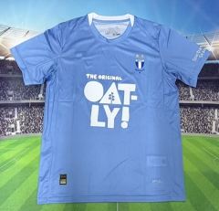 (S-4XL) 26-27 Malmö FF Blue Thailand Soccer Jersey AAA-3066
