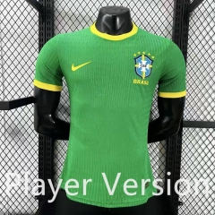 Player Version 26-27 Special Version Brazil Green Thailand Soccer Jersey AAA-3596