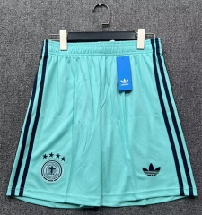 26-27 Germany Away Blue Thailand Soccer Shorts-718