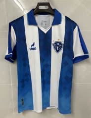 (S-4XL) 26-27 Paysandu SC Home Blue&White Thailand Soccer Jersey AAA-8841