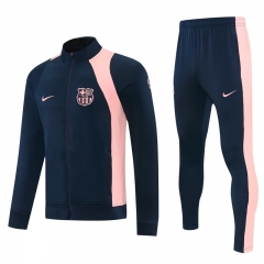 26-27 Barcelona Royal Blue Thailand Soccer Jacket Uniform-4627