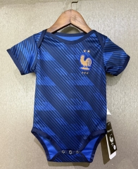26-27 France Blue Baby Soccer Uniform