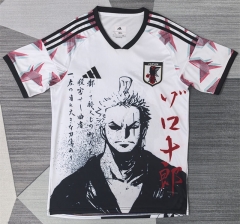 (S-4XL) 26-27 Special Version Japan White Thailand Soccer Jersey AAA-4927