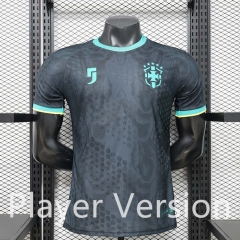 Player Version 26-27 Special Version Brazil Black Thailand Soccer Jersey AAA-888