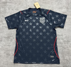 (S-4XL) 2026 USA Away Black Thailand Soccer Jersey AAA-4506