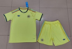 26-27 Curaçao Away Yellow Soccer Uniform-718