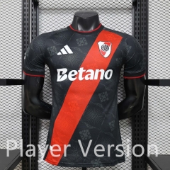Player Version 26-27 Special Version River Plate Black&Red Thailand Soccer Jersey AAA-888