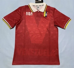 Retro Version 1998 Venezuela Home Red Thailand Soccer Jersey AAA-0664