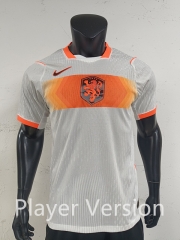 Player Version 26-27 Netherlands Away White Thailand Soccer Jersey AAA-0871
