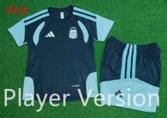 Player Version 26-27 Argentina Royal Blue Kids/Youth Soccer Uniform-9926
