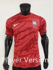 Player Version 26-27 Korea Republic Home Red Thailand Soccer Jersey AAA-0871