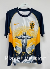 Player Version 26-27 Special Version Brazil Blue&White Thailand Soccer Jersey AAA-0388