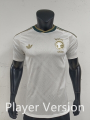 Player Version 26-27 Saudi Arabia Away White Thailand Soccer Jersey AAA-888