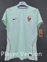 (S-3XL) Player Version 26-27 France Away Green Thailand Soccer Jersey AAA-518