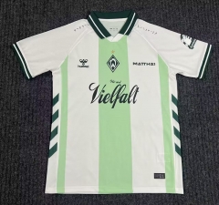 (S-4XL) 26-27 Special Edition SV Werder Bremen White&Green Thailand Soccer Jersey AAA-7209