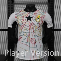 Player Version 26-27 Ghana Home White Thailand Soccer Jersey AAA-888