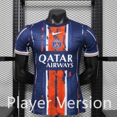 Player Version 26-27 Special Edition Paris Blue&Red Thailand Soccer Jersey AAA-888