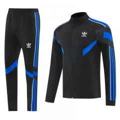 26-27 Adidas Black Thailand Soccer Jacket Uniform-LH