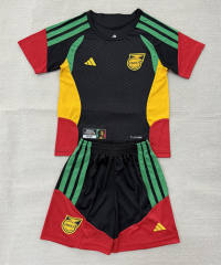 26-27 Jamaica Black Training Soccer Uniform-AY