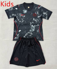 26-27 Canada Away Black&Grey Kids/Youth Soccer Uniform-AY
