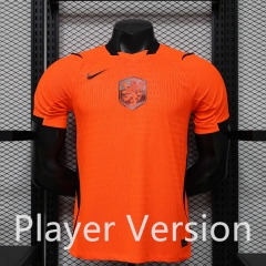 Player Version 26-27 Netherlands Home Orange Thailand Soccer Jersey AAA-888