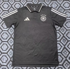 26-27 Germany Black Thailand Training Soccer Jersey AAA-2483