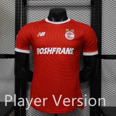 (S-3XL) Player Version 26-27 Deportivo Toluca FC Home Red Thailand Soccer Jersey AAA-888
