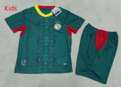 26-27 Senegal Away Green Kids/Youth Soccer Uniform-507