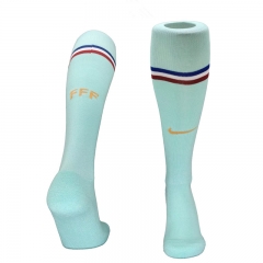 2026 World Cup France Away Light Green Kids/Youth Soccer Socks