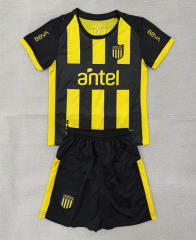 26-27 CA Peñarol Home Black&Yellow Soccer Uniform-AY