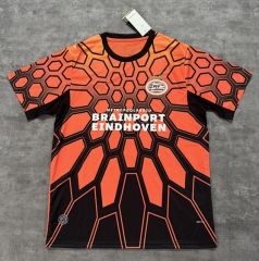 (S-4XL) 26-27 PSV Eindhoven Away Orange Thailand Soccer Jersey AAA-4506