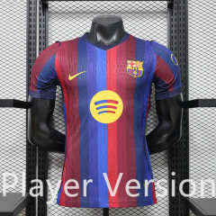 (S-3XL) Player Version 26-27 Barcelona Home Red&Blue Thailand Soccer Jersey AAA-888