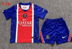 26-27 Paris SG Home Blue Kids/Youth Soccer Uniform