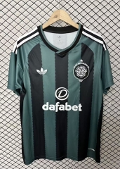 (S-4XL) 26-27 Celtic Away Black&Green Thailand Soccer jersey AAA-2044