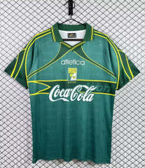 Retro Version 98-99 Club León Home Green Thailand Soccer Jersey AAA-3257