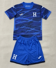 26-27 Honduras 4th Away Blue Soccer Uniform-AY
