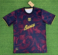 (S-4XL) 26-27 Commemorative Edition Barcelona Red&Blue Thailand Soccer Jersey AAA-403