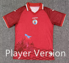 (S-4XL) Player Version 26-27 Haiti 2nd Away Red Thailand Soccer Jersey AAA-8025
