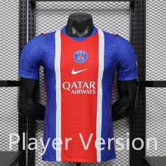 Player Version 26-27 Paris Home Blue&Red Thailand Soccer Jersey AAA-888