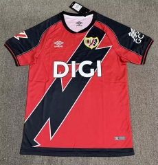 (S-4XL) 26-27 Rayo Vallecano Away Red Thailand Soccer Jesrey AAA-7369