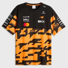(S-5XL) 2026 McLaren Orange&Black Formula One Racing Suit