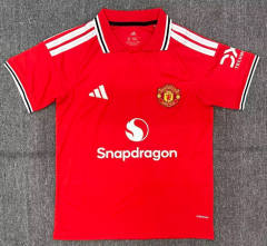 (S-4XL) 26-27 Manchester United Home Red Thailand Soccer Jersey AAA-2483