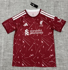 (S-5XL) 26-27 Liverpool Home Red Thailand Soccer Jersey AAA-4506