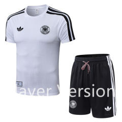 (S-4XL) Player Version 26-27 Germany White Thailand Uniform-9926