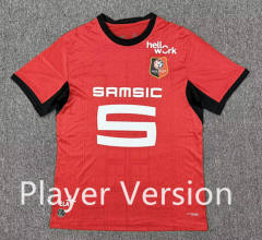 Player Version 26-27 Stade Rennais Home Red Thailand Soccer Jersey AAA-8025
