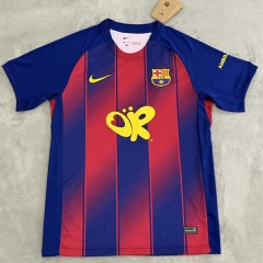 (S-4XL) 25-26 Olivia Rodrigo Special Version Barcelona Red&Blue Thailand Soccer Jersey AAA