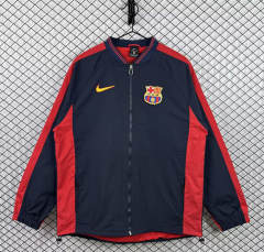 Retro Version 99-00  Barcelona Royal Blue Thailand Trench Coats-3257